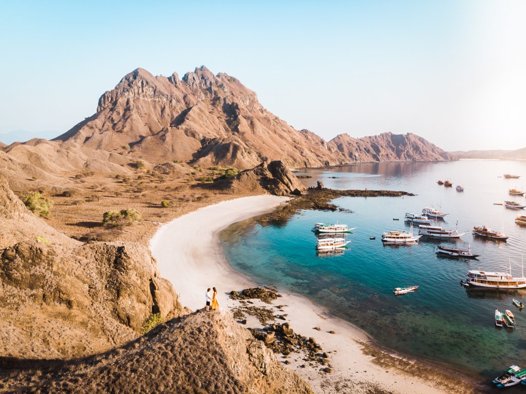 komodo rinca island en itinerario por Indonesia